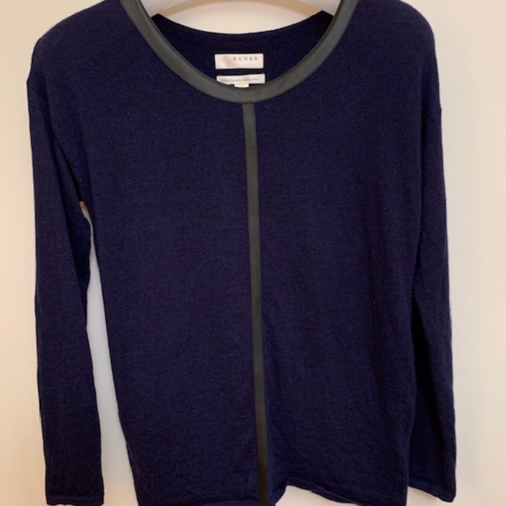Kenar extra fine merino wool sweater - Small